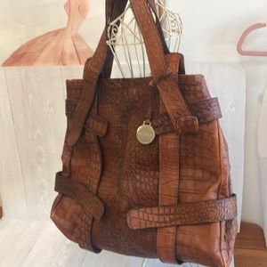 Stuart Weisman leather tote bag